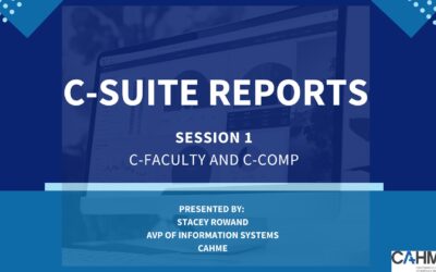 C-Suite Webinar: C-Faculty & C-Comp